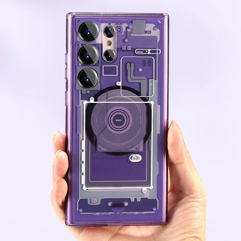 Circuit Board Tech-Style Phone Case For Samsung