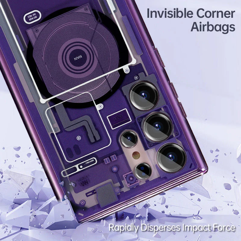 Circuit Board Tech-Style Phone Case For Samsung