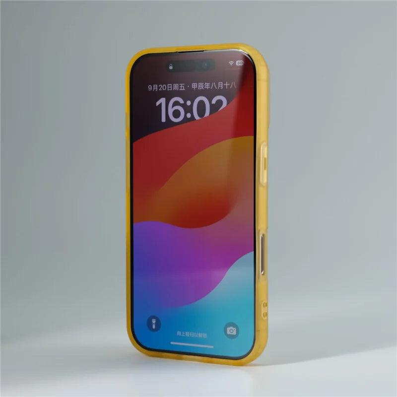 Translucent Matte Anti-fall Wireless Charge Magsafe Cases For iPhone