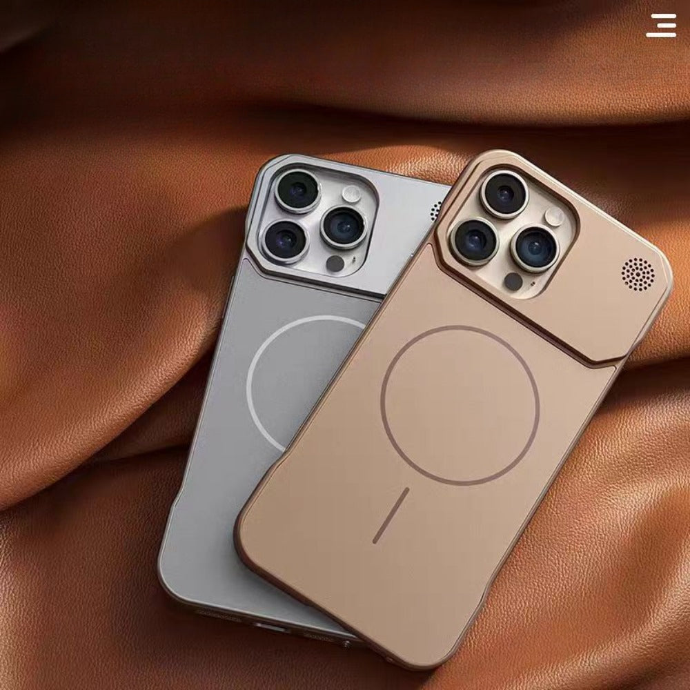 Luxury matte magnetic phone case suitable for iPhone