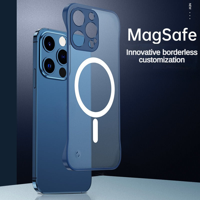 Borderless lightweight and drop resistant phone case for iPhone