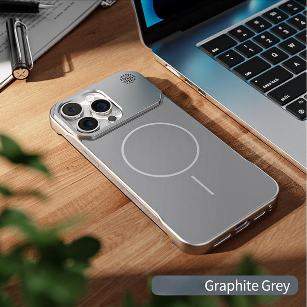 Luxury matte magnetic phone case suitable for iPhone