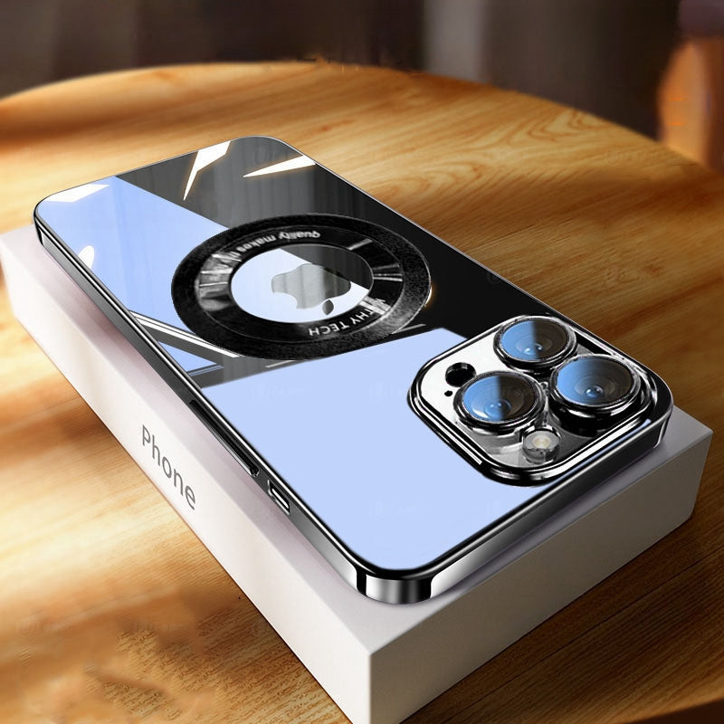 New Luxury Clear Plating TPU Protect Case For iPhone