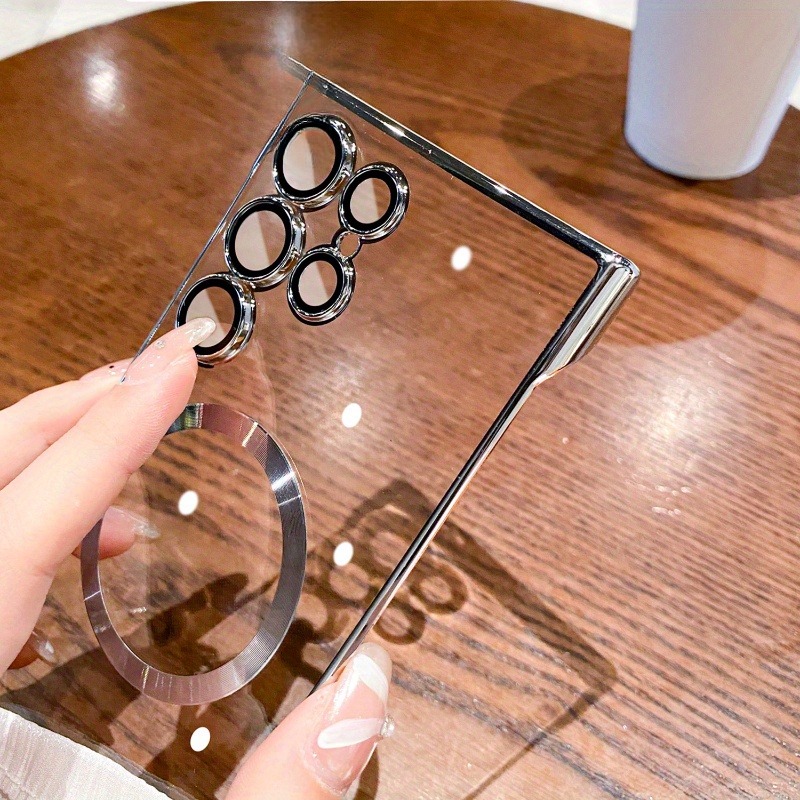 Ultra thin electroplated frameless phone case for Samsung