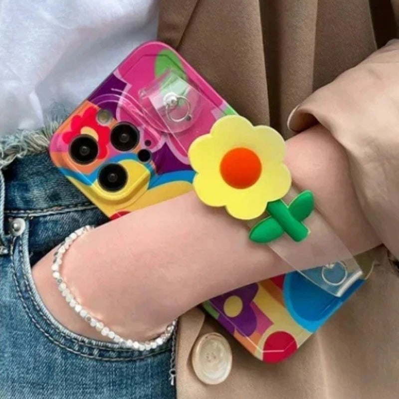 The New Little Yellow Flower Wristband Is Suitable for iPhone