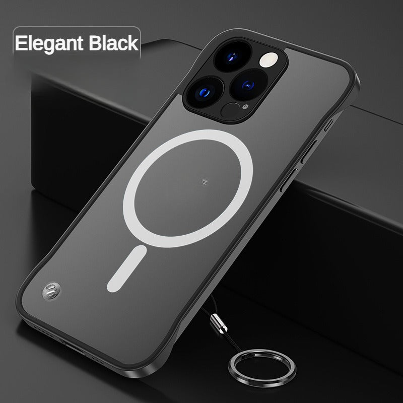 Borderless lightweight and drop resistant phone case for iPhone