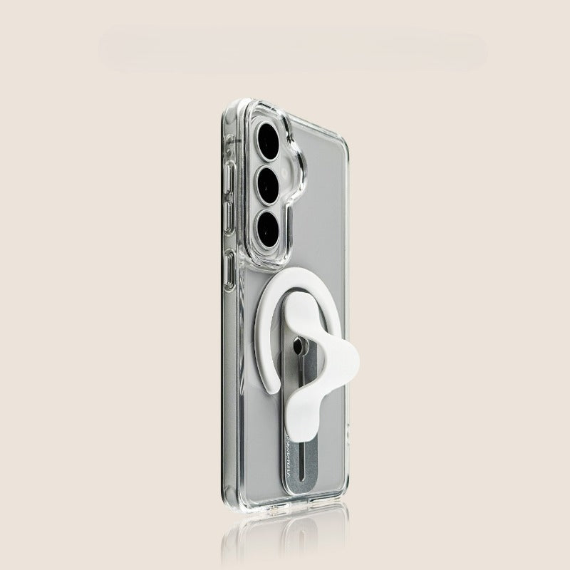 Transparent New Drop-Proof Soft Edge Creative Ring Holder Samsung Phone Case