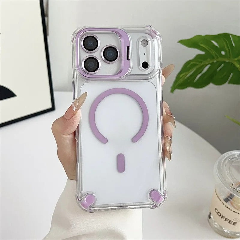 Transparent Acrylic Magnetic For Magsafe Case For iPhone