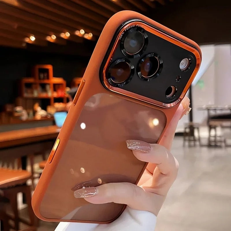 Luxury Hard Acrylic Transparent Case for iPhone