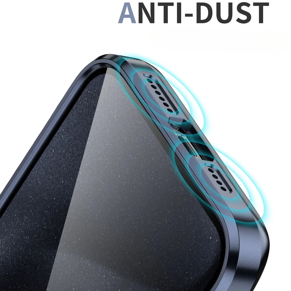 Luxury Plating Frame Magnetic Transparent Phone Case for IPhone