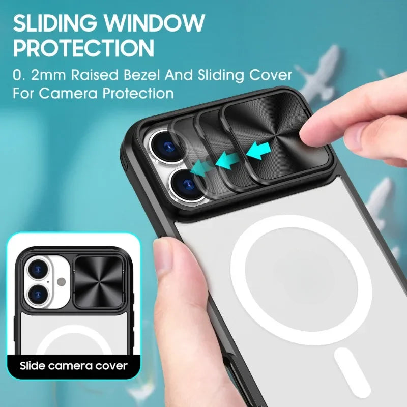 New sliding camera lens phone case suitable for iPhone