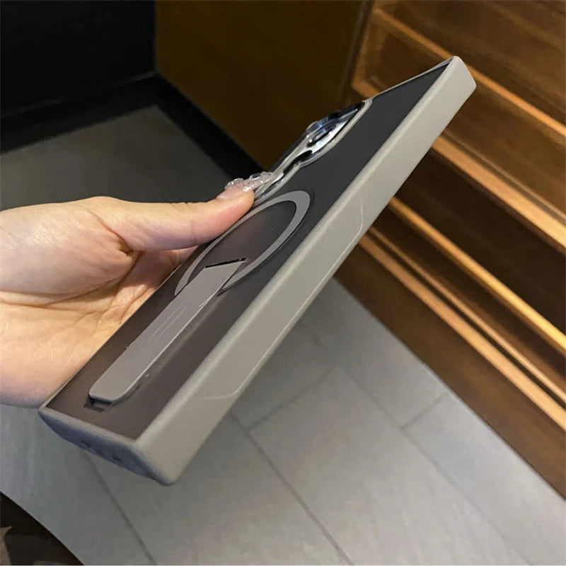 Multi functional folding stand phone case for Samsung