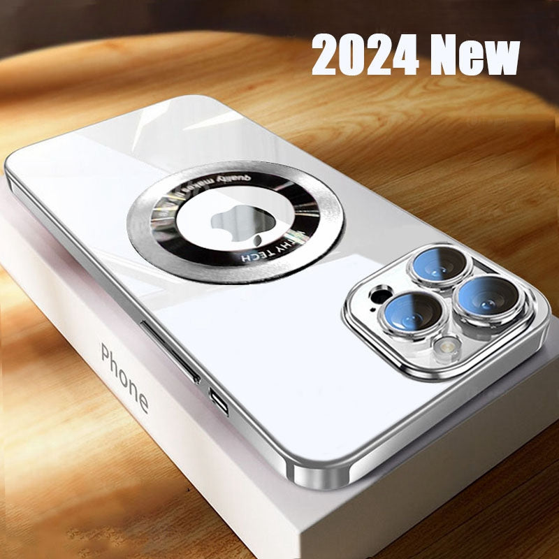 New Luxury Clear Plating TPU Protect Case For iPhone