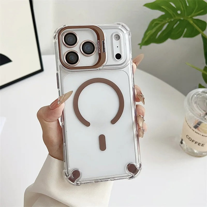 Transparent Acrylic Magnetic For Magsafe Case For iPhone