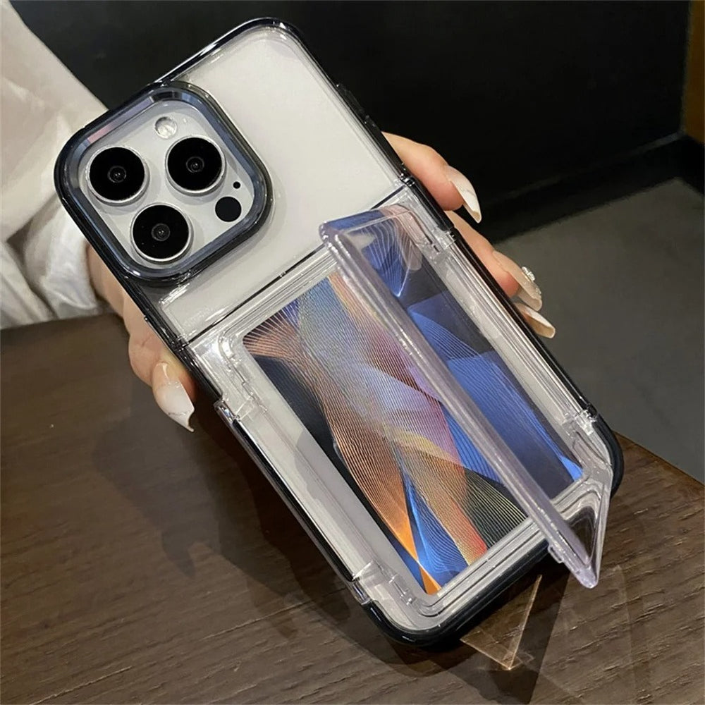 Card Slot Bag Holder Phone Case For iPhone