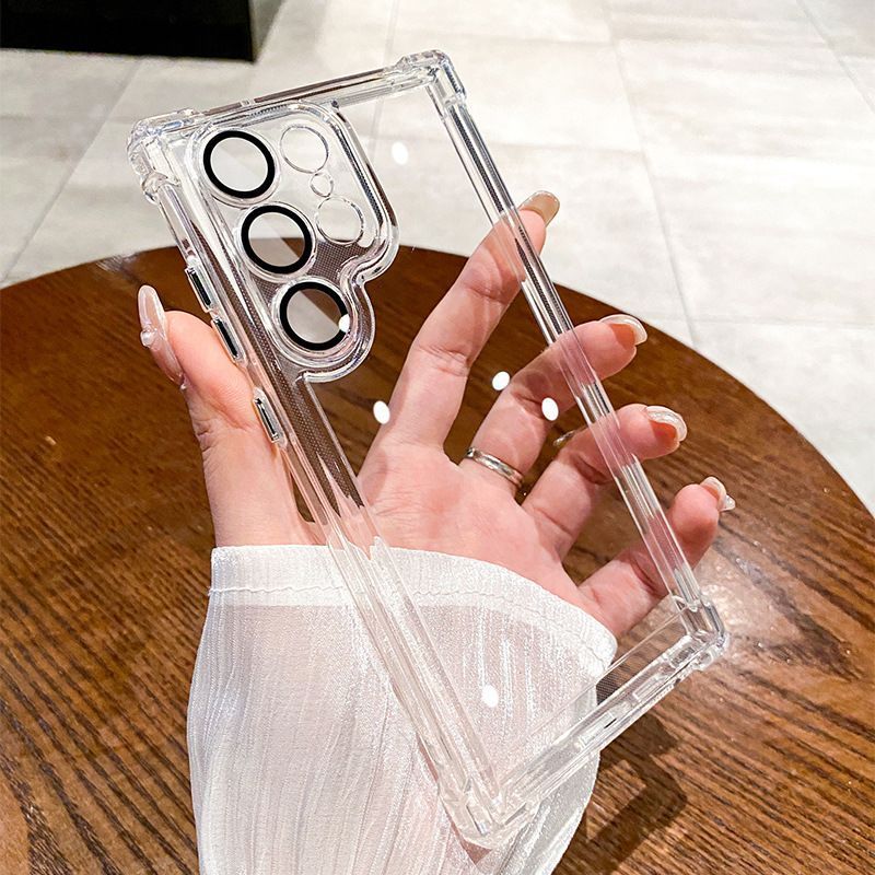 New Transparent Four-corner Airbag Anti-drop Phone Case for  iPhone