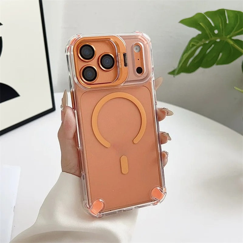 Transparent Acrylic Magnetic For Magsafe Case For iPhone