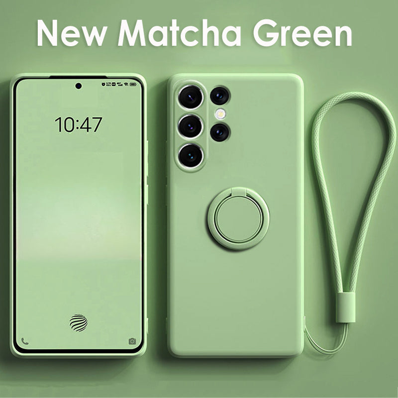 Liquid Silicone Ring Case for Samsung Galaxy