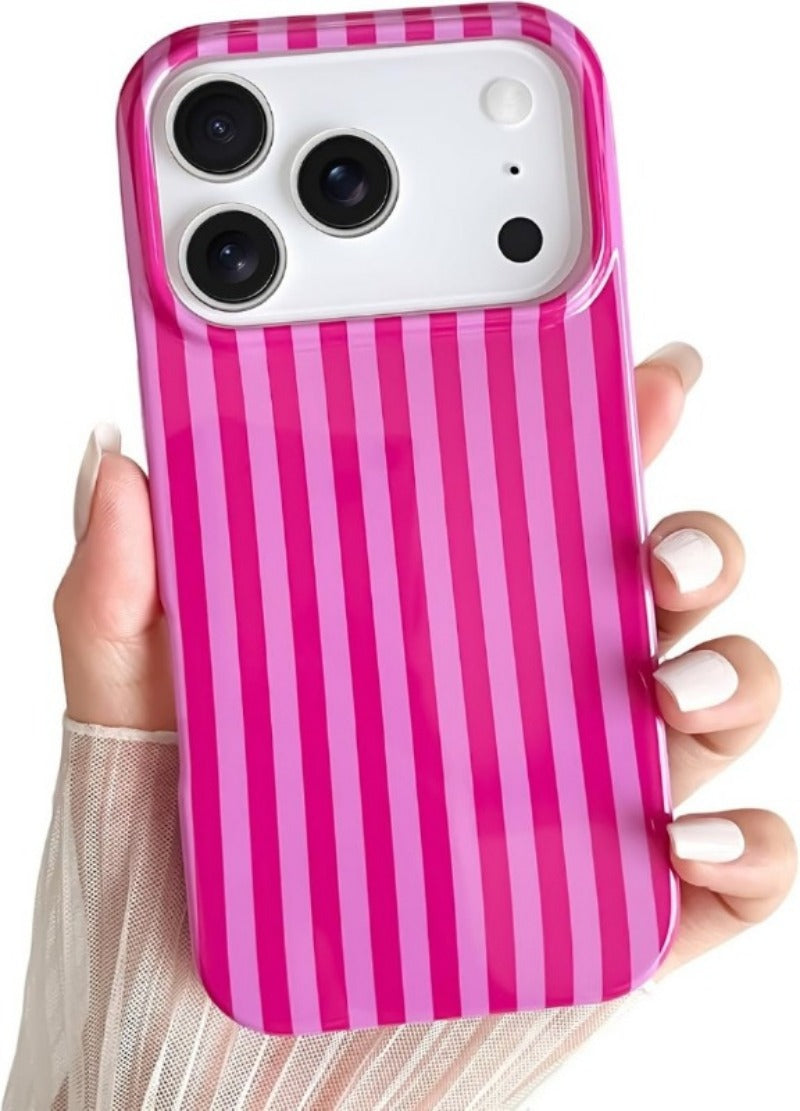 Cute striped soft TPU ultra-thin shockproof iPhone case