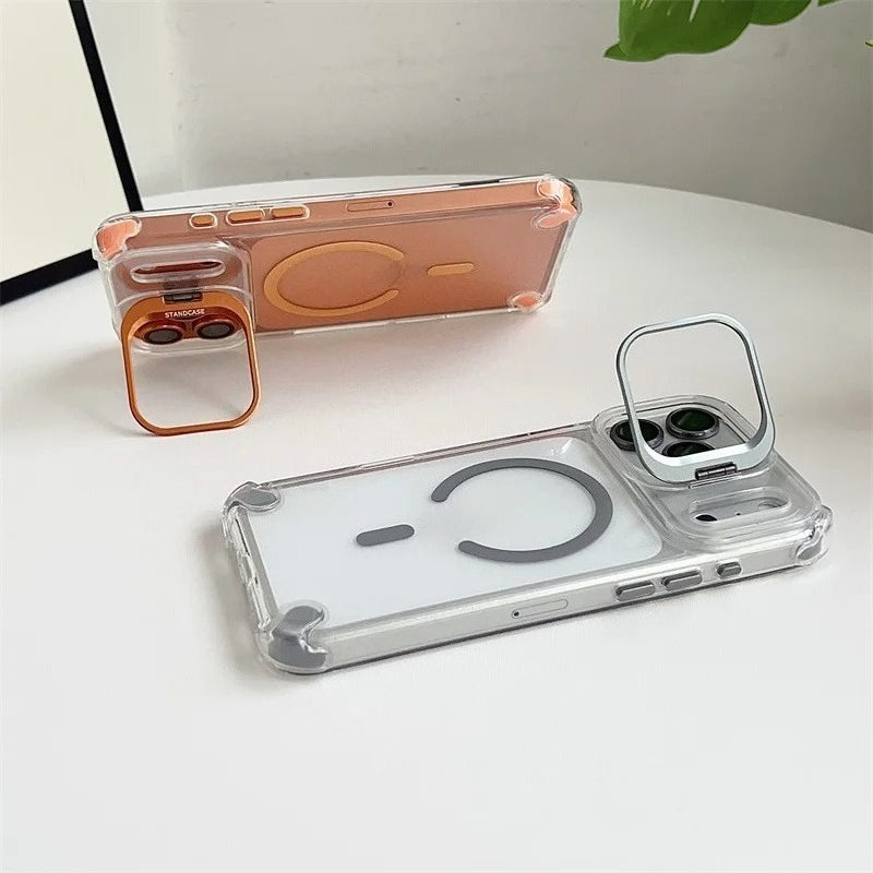 Transparent Acrylic Magnetic For Magsafe Case For iPhone