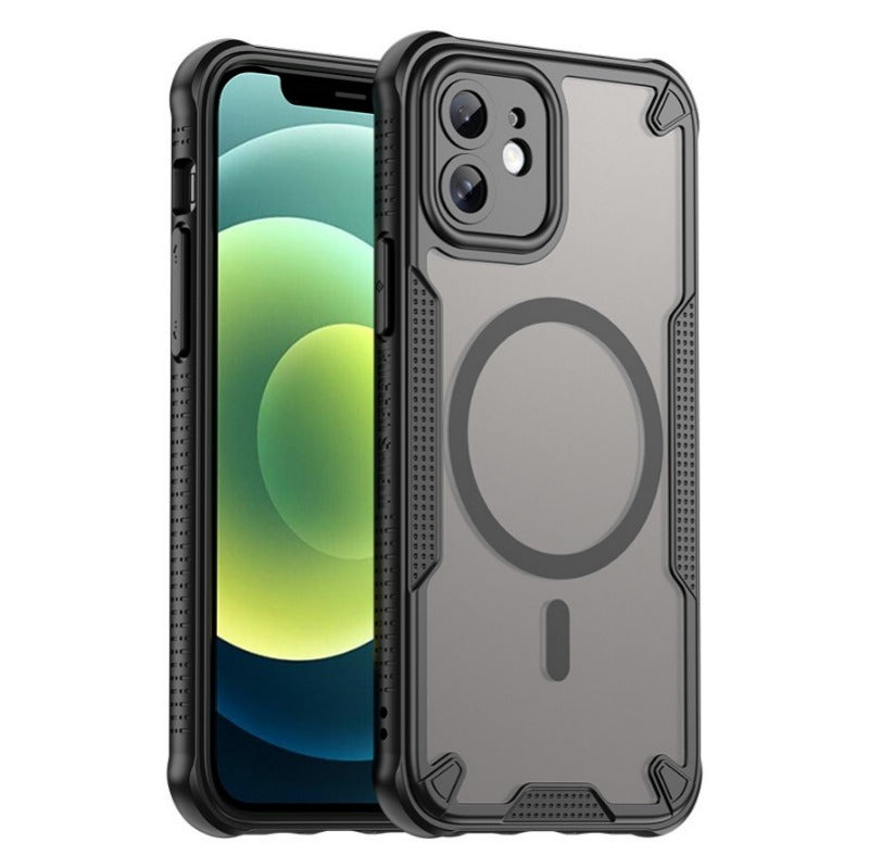 All inclusive waterproof frosted magnetic phone case for iPhone