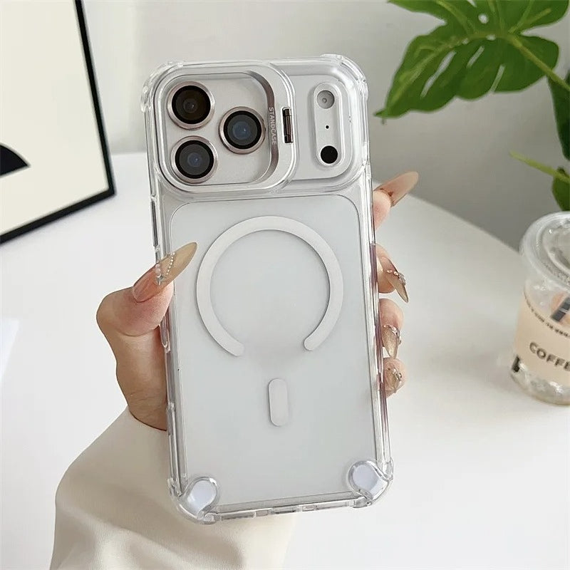 Transparent Acrylic Magnetic For Magsafe Case For iPhone