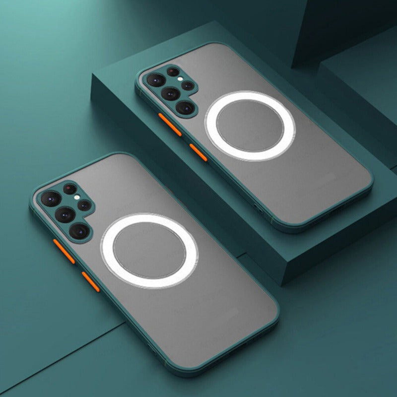 MagSafe Phone Case Magnetic Back Cover for Samsung