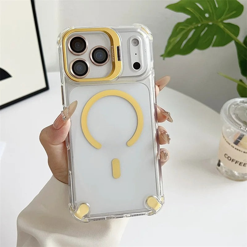 Transparent Acrylic Magnetic For Magsafe Case For iPhone