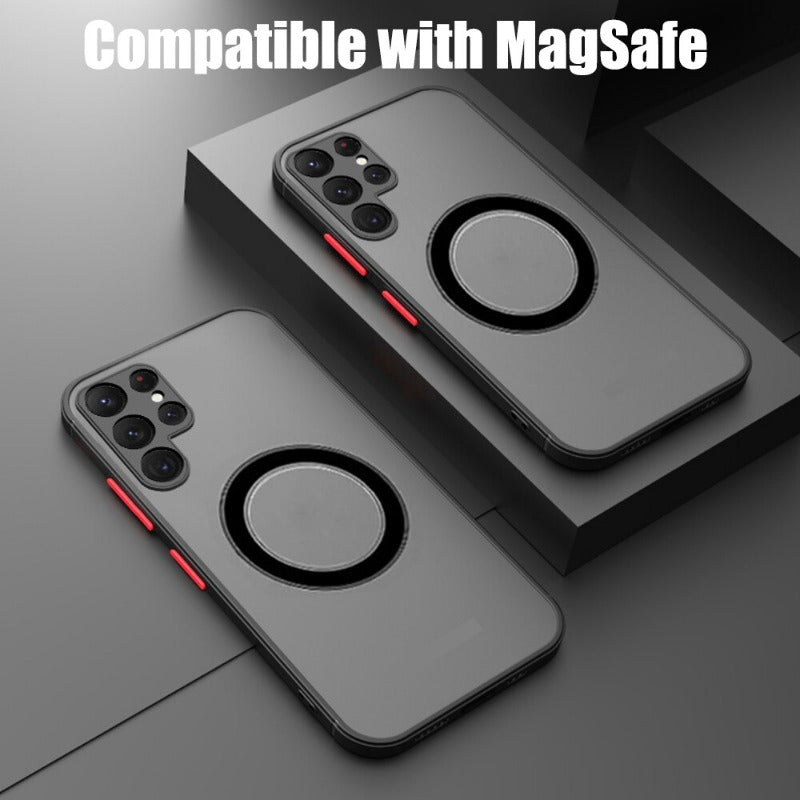 MagSafe Phone Case Magnetic Back Cover for Samsung