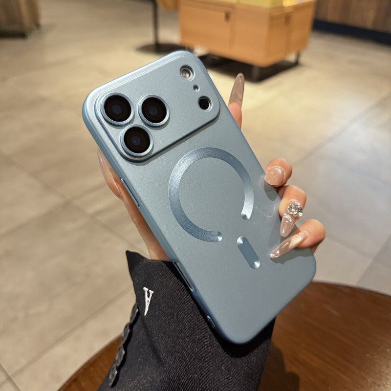 New Magnetic Charging All-inclusive Silicone Drop-proof Phone Case for iPhone