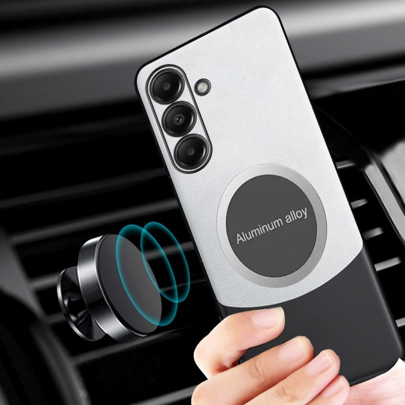 All inclusive anti drop splicing pigment leather phone case for Samsung