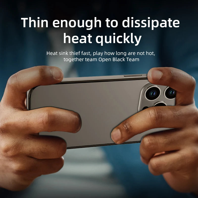 Metal framed phone case for iPhone