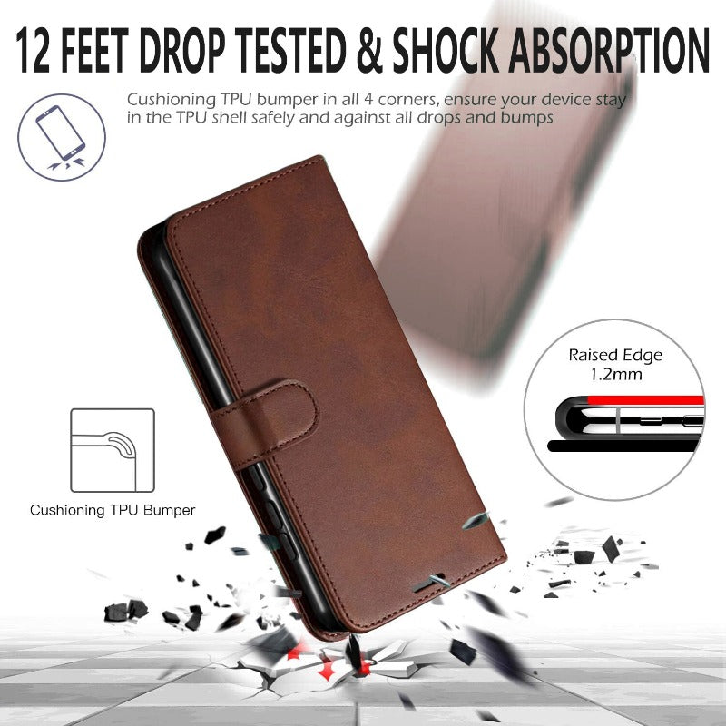 For Samsung Galaxy  Case Phone Cover + Tempered Glass