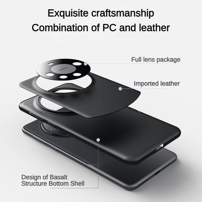 All inclusive anti drop splicing pigment leather phone case for Samsung