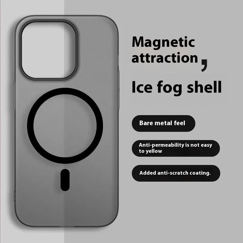 Ultra thin matte magnetic phone case suitable for iPhone
