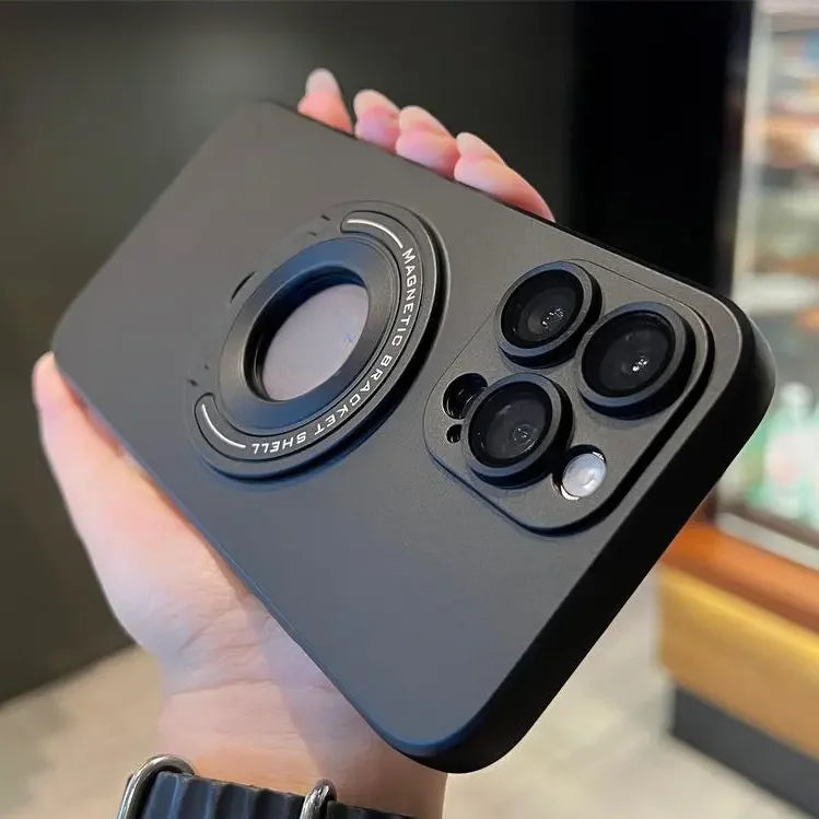 Invisible folding stand ultra-thin phone case for iPhone