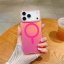Gradient rose pink