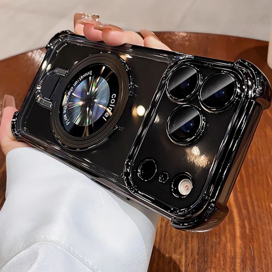 🔥2026 New plating anti-drop simple magnetic case For iPhone