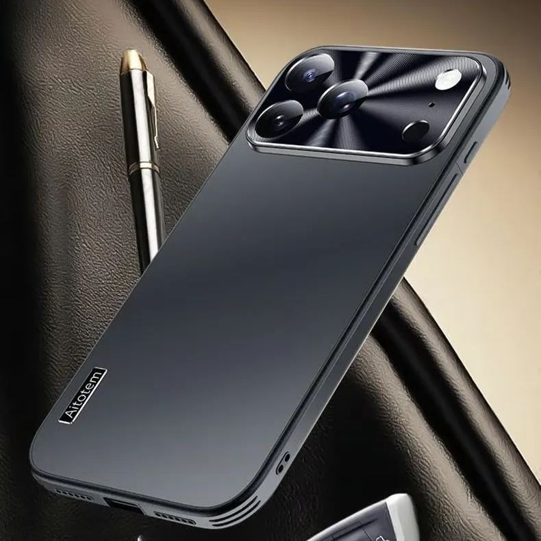 TPU border+leather backplane phone Case For iPhone