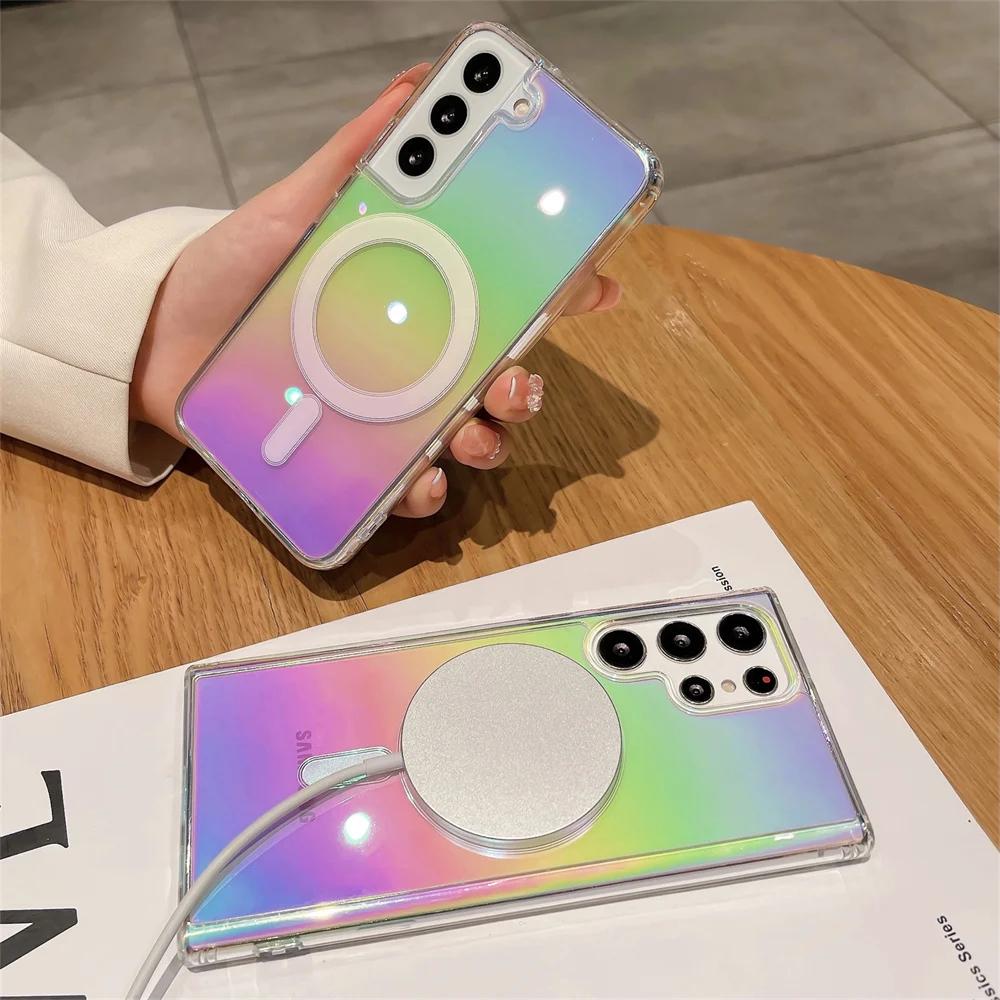Colorful Laser Case For Samsung