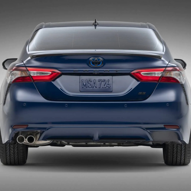 3PCS 2018-2024 CAMRY SE Emblem Overlay Gloss Black Rear Cover Toyota 