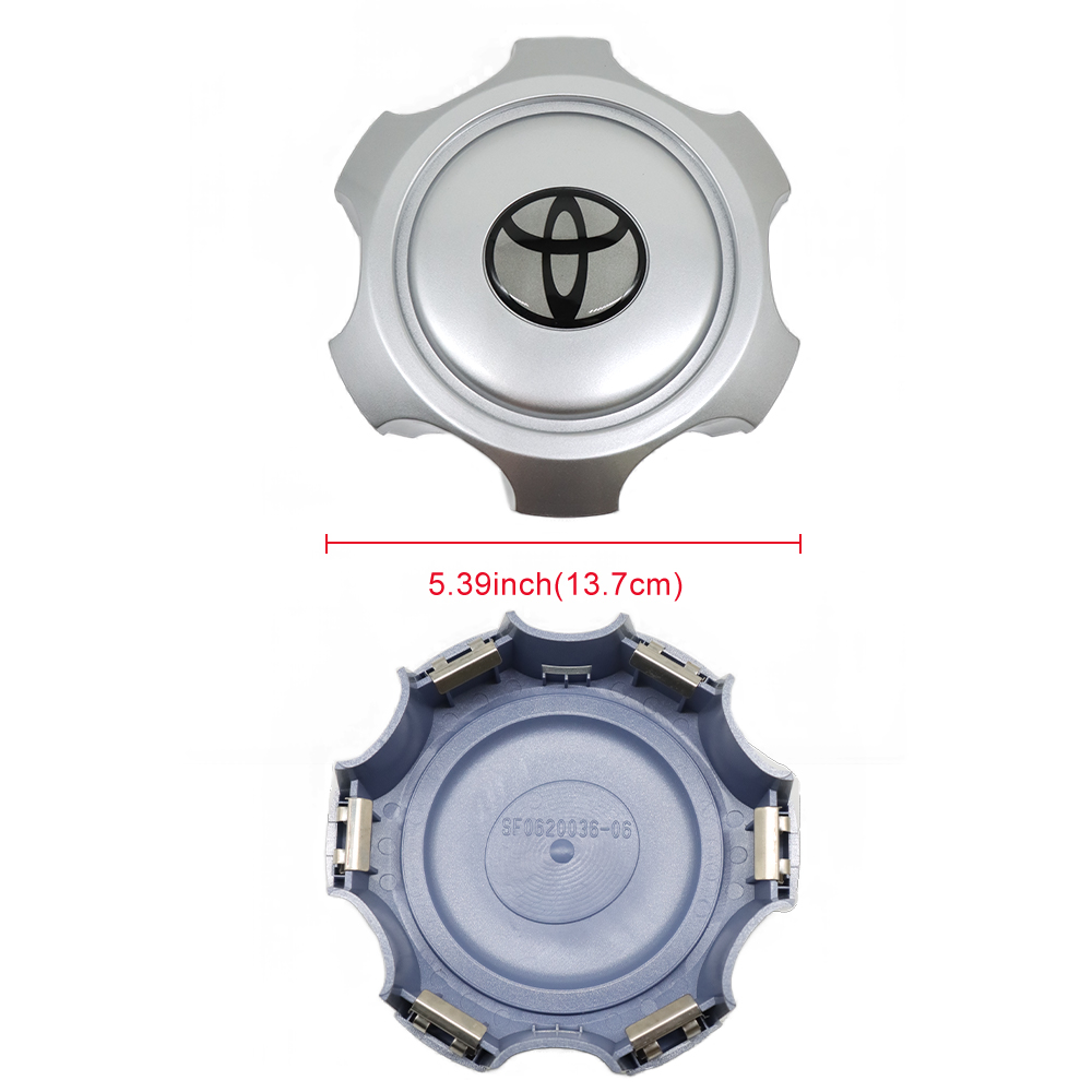 1pc 4Runner Tacoma Tundra Plastic Wheel Center Hub Caps 6 Lugs 15" Chrome Toyota 42603-04030