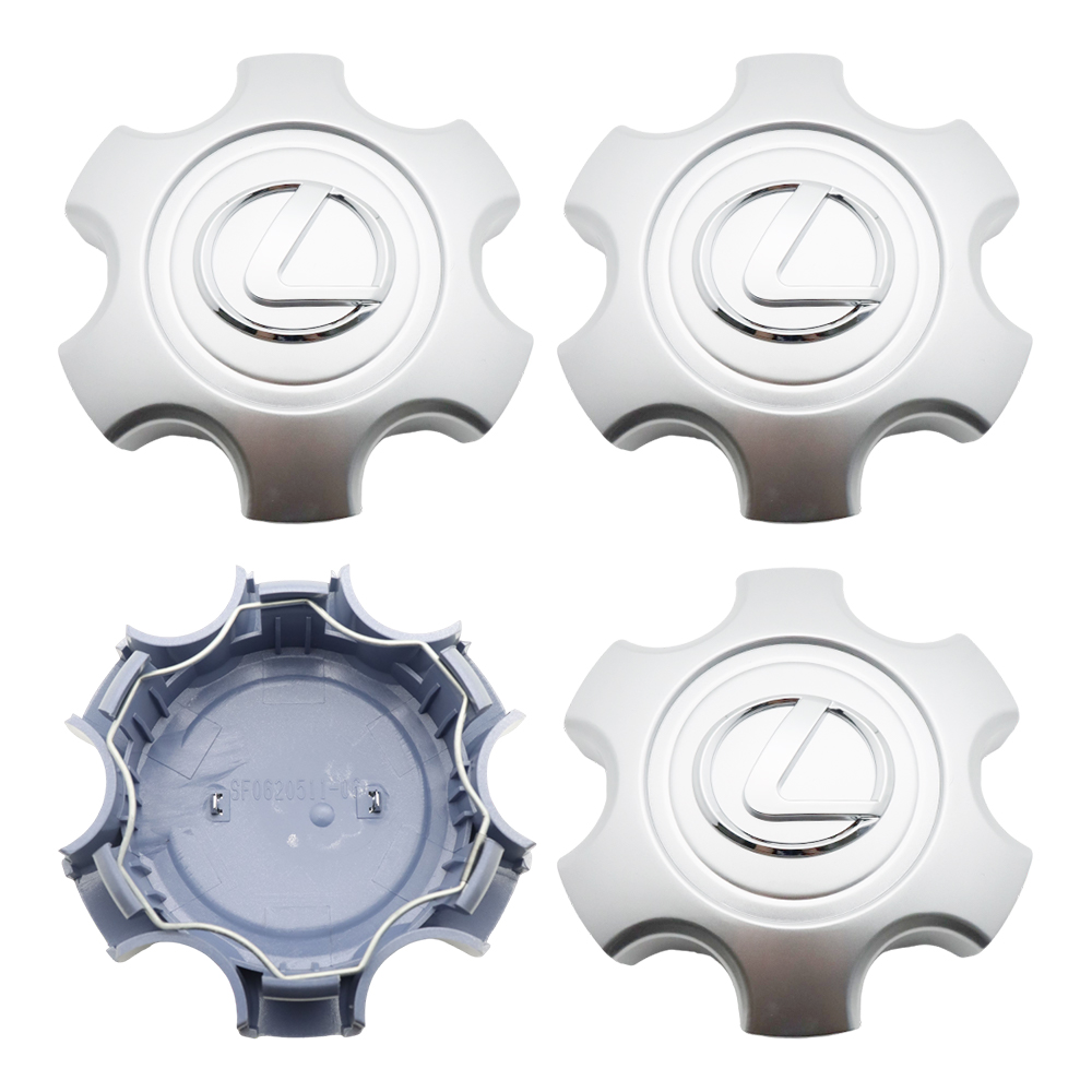 4pcs 2003-2009 GX470 Plastic Wheel Center Hub Caps Chrome Toyota 42603-60520