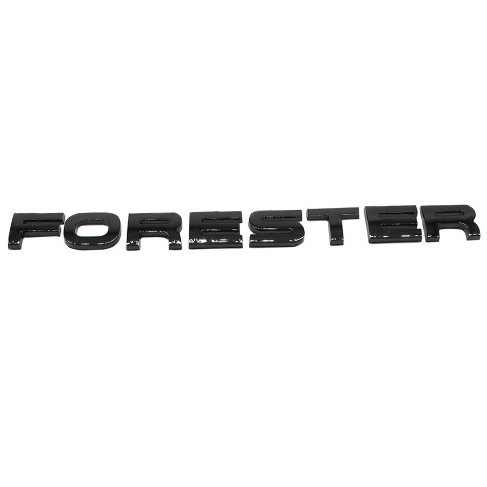 1PC 2009-2018 Forester Plastic Rear Liftgate Letter Gloss Black Subaru 93079FJ050
