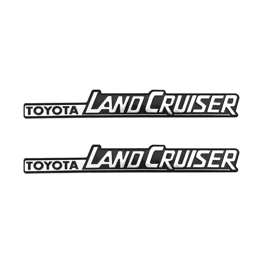 2PCS 1981-1990 Land Cruiser BJ60 Fj60 ABS Plastic Rear Quarter Badge Toyota 75370-60020