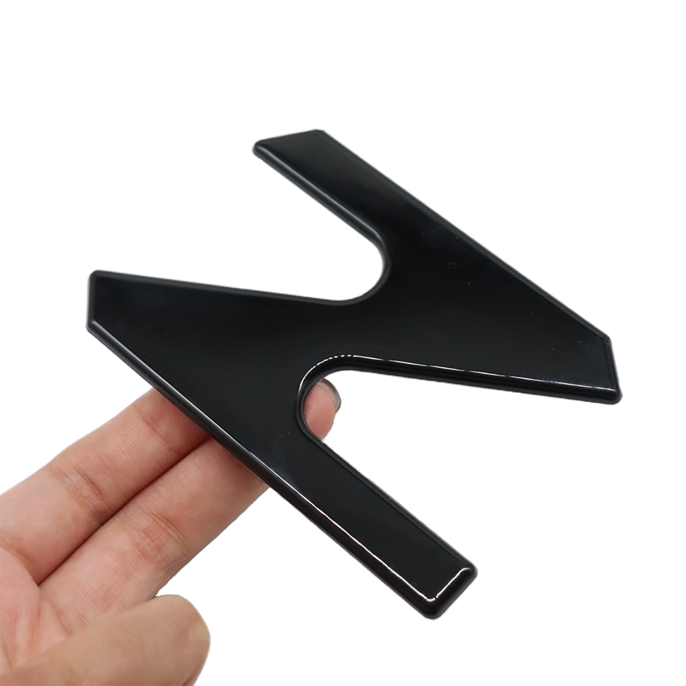 1PC 2022-2025 Santa Cruz ABS Plastic 3D Raised Rear Tailgate Trunk Letter Gloss Black Hyundai
