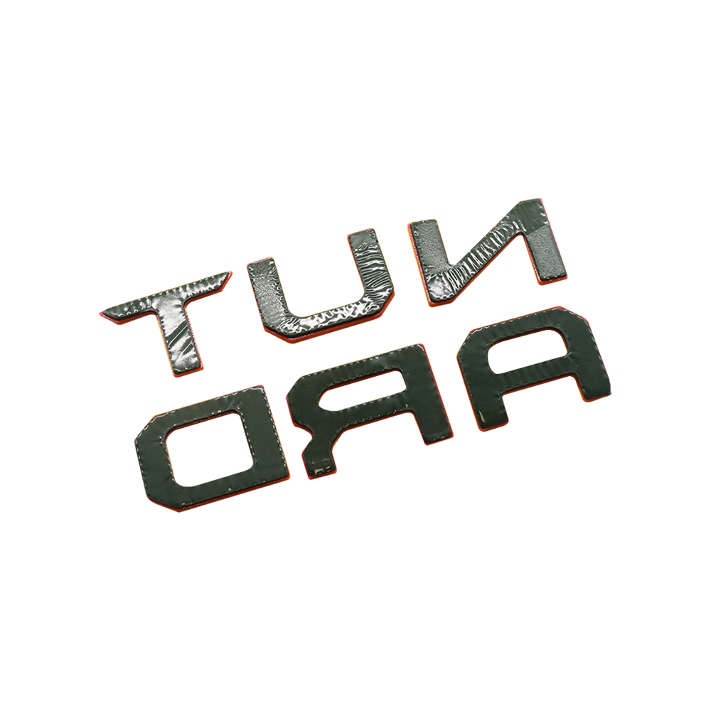1Pc 2022-2026 Tundra Acylic Front Grille Letters Red Toyota