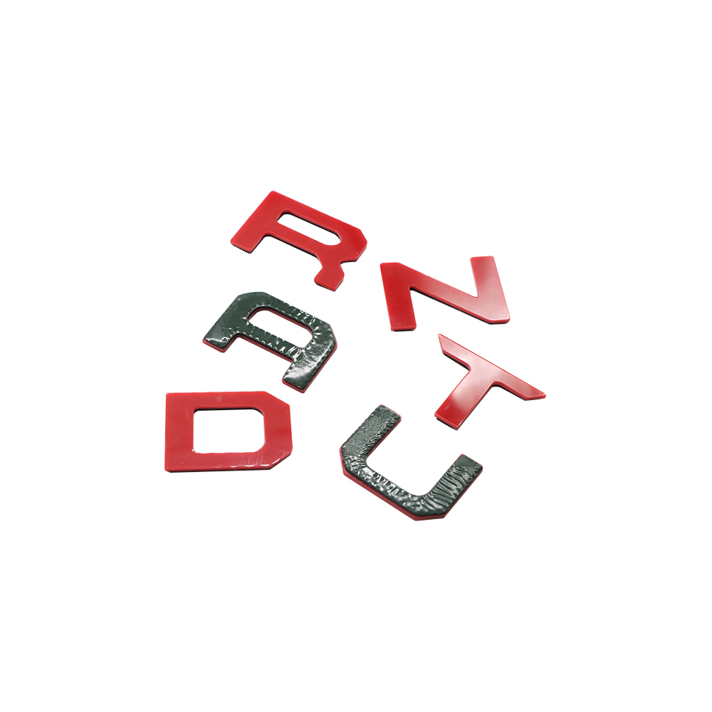 1Pc 2022-2026 Tundra Acylic Front Grille Letters Red Toyota