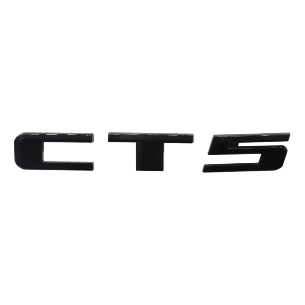 1PC CT5 Plastic Rear Trunk Decklid Letter Sport Black Cadillac 84601656
