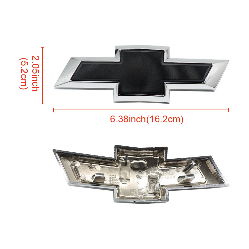 1PC 2016-2024 Camaro Plastic Front Grille Emblem Chrome Black Chevrolet 84219485 23269466 23216040